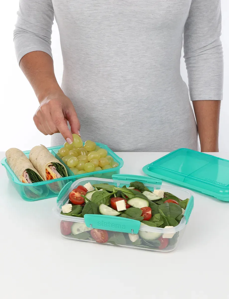 1.8L Lunch Stack Rectangle TO GO™ - Teal