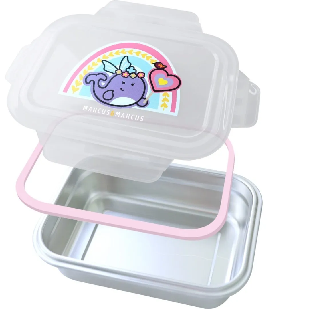 2 Tier Stainless Steel Lunch Bento Box – Rainbow