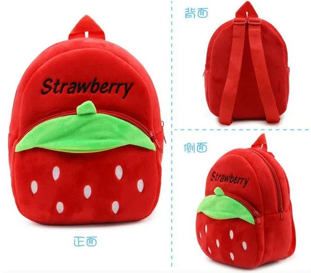 2017 Plush Cartoon Kids School Bags For Children Girl Backpacks For Kindergarten Baby mochila Infant School Bag Boy Backpack