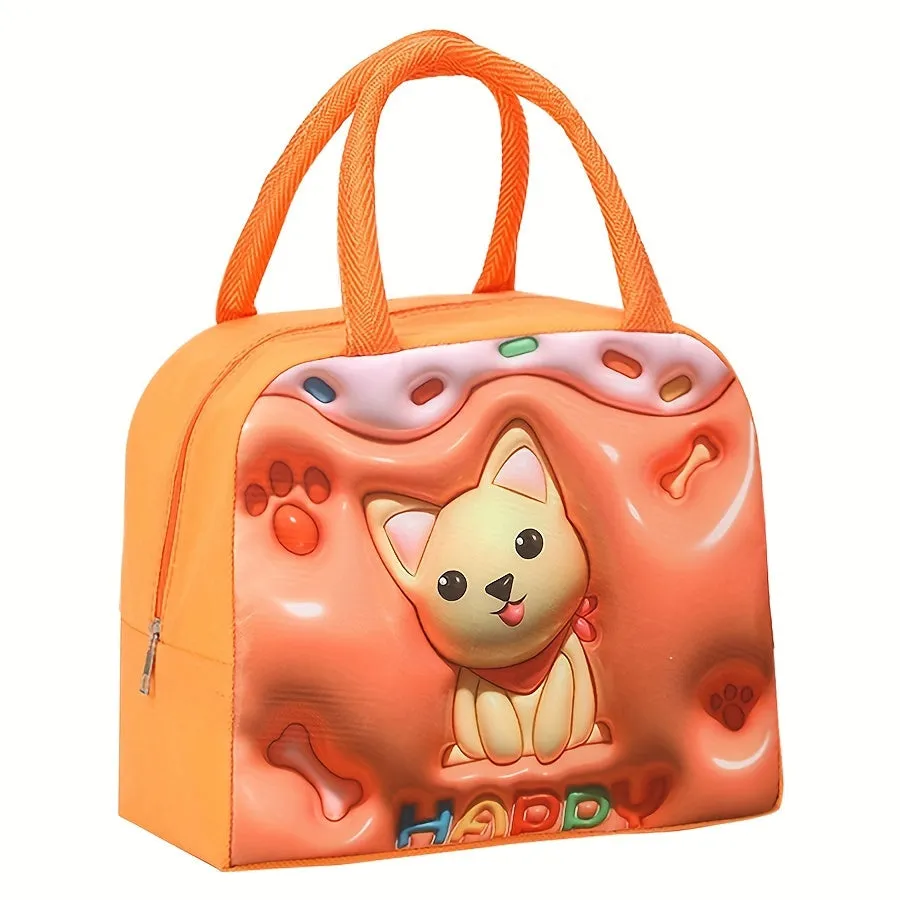 3D Cartoon Lunch Bag Perfect Gift for Girls