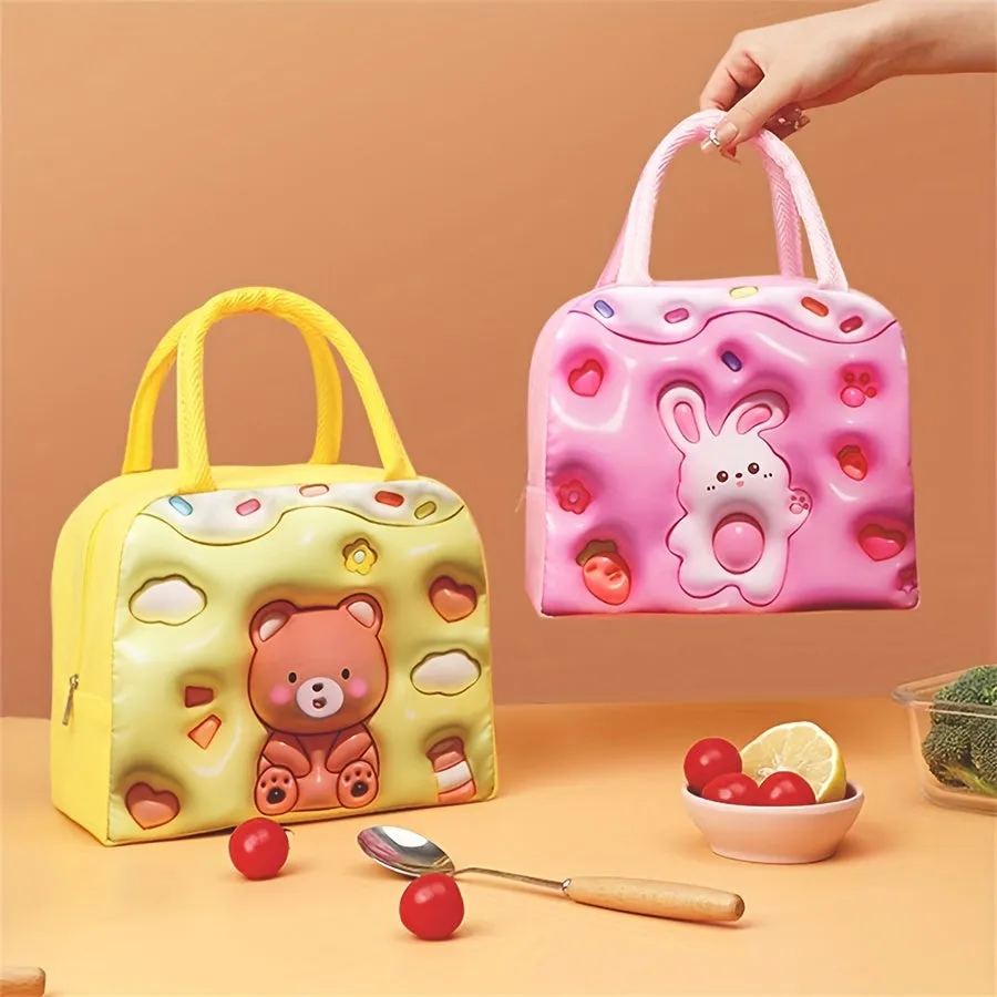 3D Cartoon Lunch Bag Perfect Gift for Girls