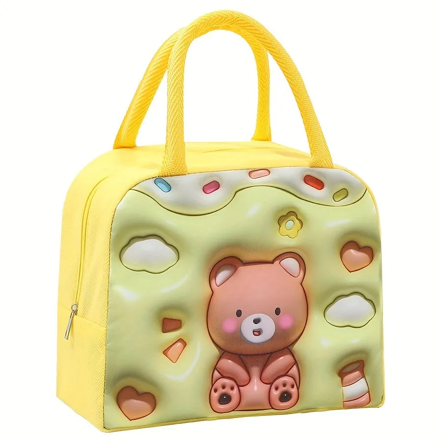 3D Cartoon Lunch Bag Perfect Gift for Girls