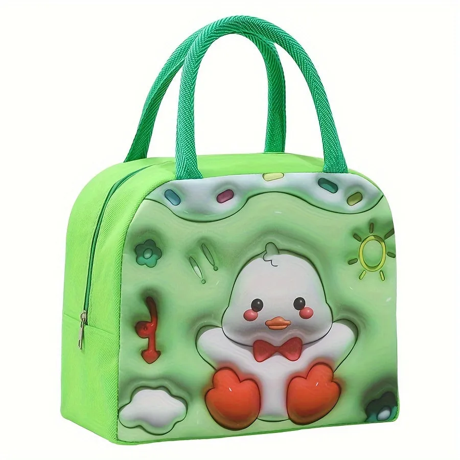 3D Cartoon Lunch Bag Perfect Gift for Girls