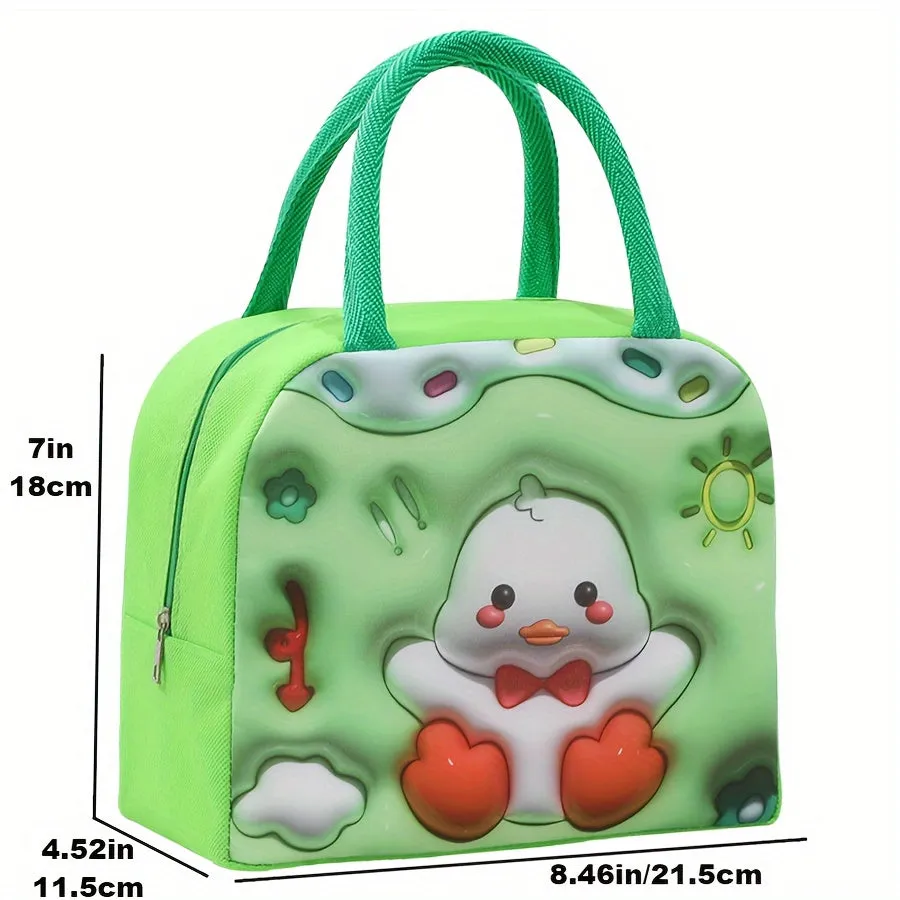 3D Cartoon Lunch Bag Perfect Gift for Girls