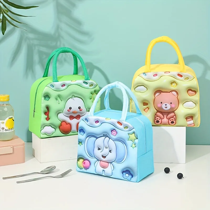 3D Cartoon Lunch Bag Perfect Gift for Girls