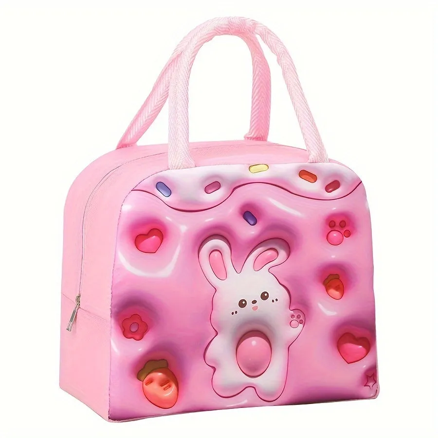 3D Cartoon Lunch Bag Perfect Gift for Girls