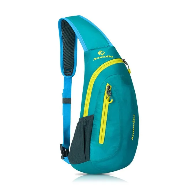 8L Waterproof Nylon Cross Body Backpack