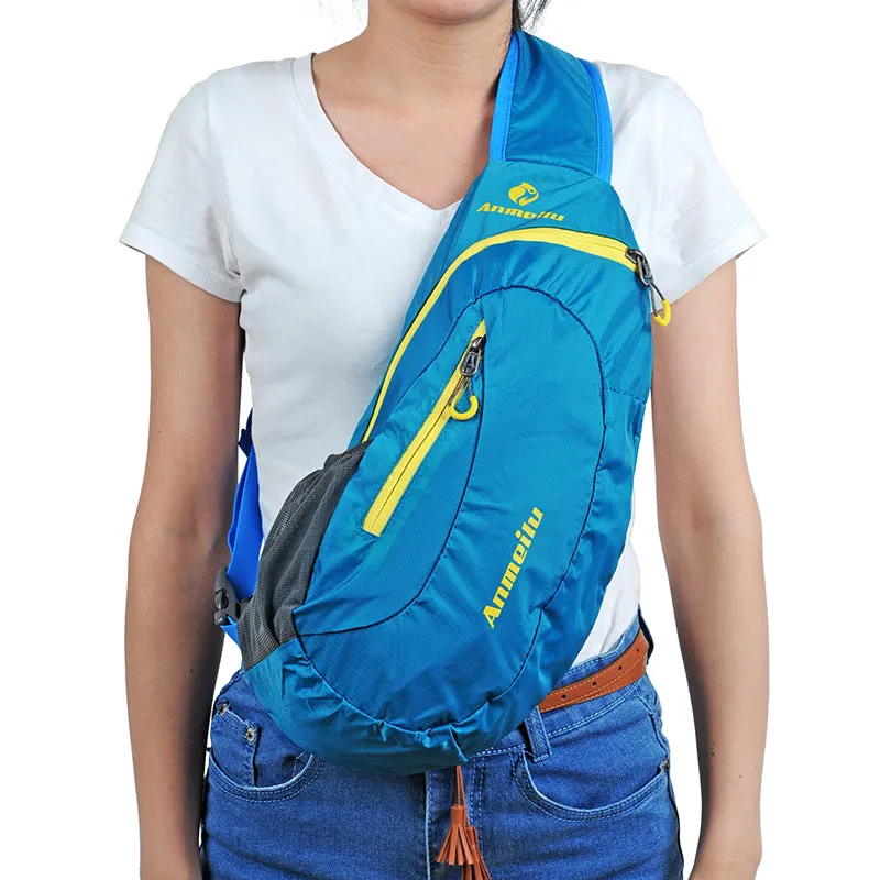 8L Waterproof Nylon Cross Body Backpack