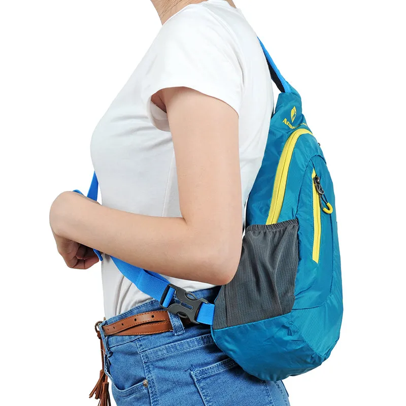 8L Waterproof Nylon Cross Body Backpack