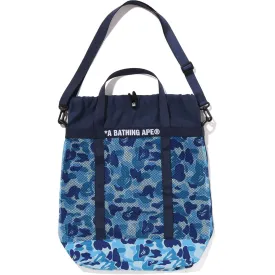 ABC CAMO MESH TOTE BAG