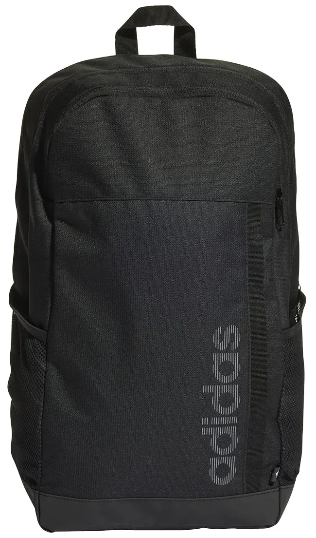 Adidas Accessories Motion Linear Backpack Black White