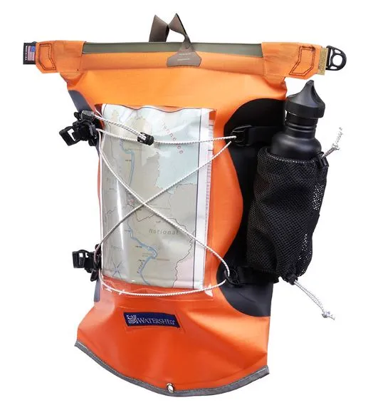 ALEUTIAN ORANGE WATERPROOF BACKPACK