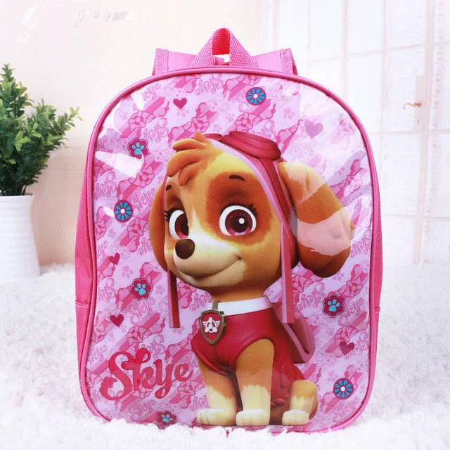 Anime Dogs Patrol Car spider model Cute cartoon kids toy mini Children's gifts kindergarten boy girl schoolbag Dianxiatoy