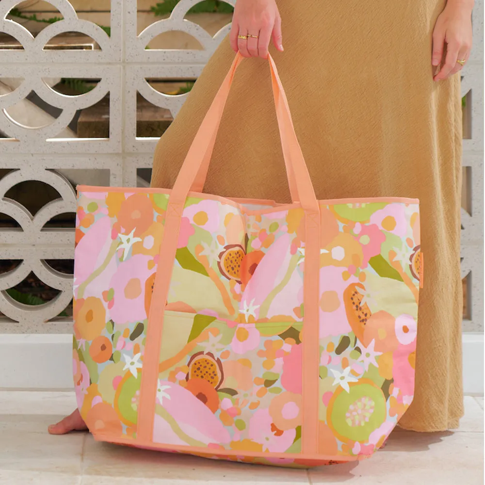 Beach Bag - Jumbo - Flower Patch