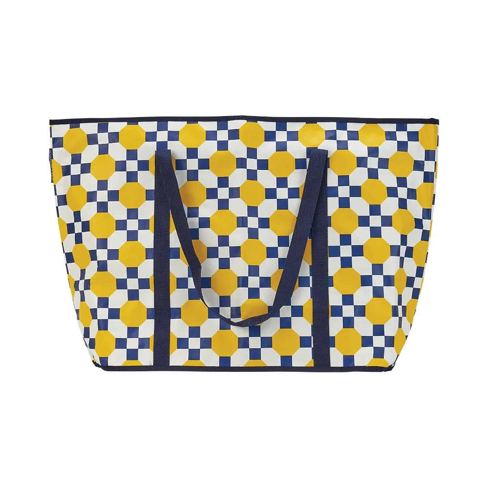 Beach Bag - Jumbo - Retro Tile