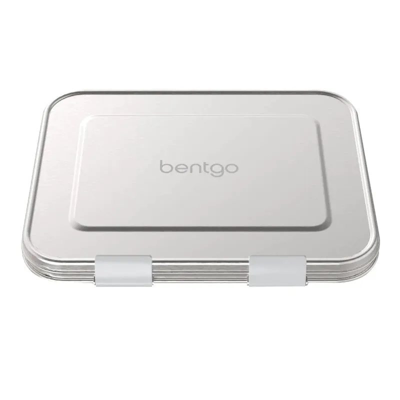 Bentgo Kids Stainless Steel Leakproof Lunch Box - Silver