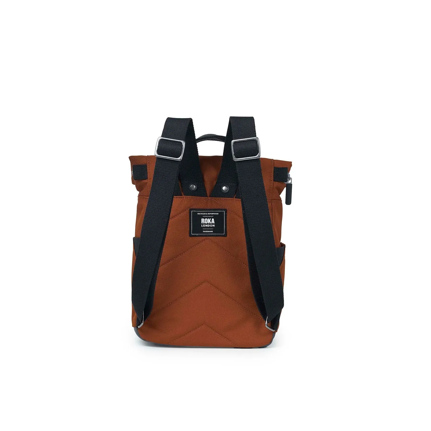 Black Label Canfield B Small Recycled Canvas Backpack - Bran