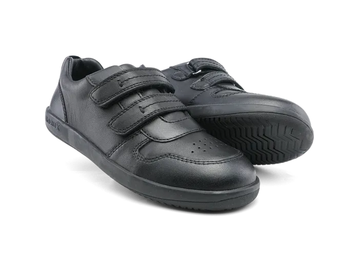 Bobux  KP Leap Black School Shoe