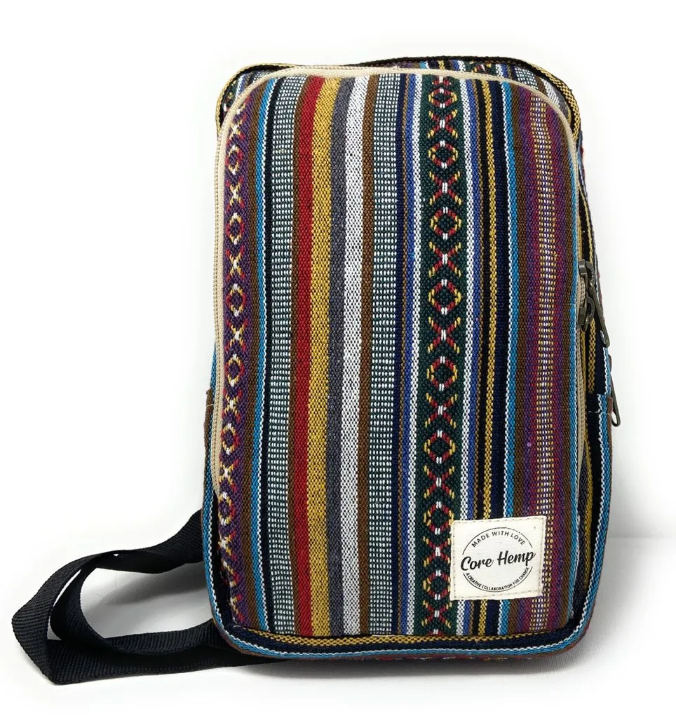 Core Hemp Sling Bag Backpack - ॐ Boho