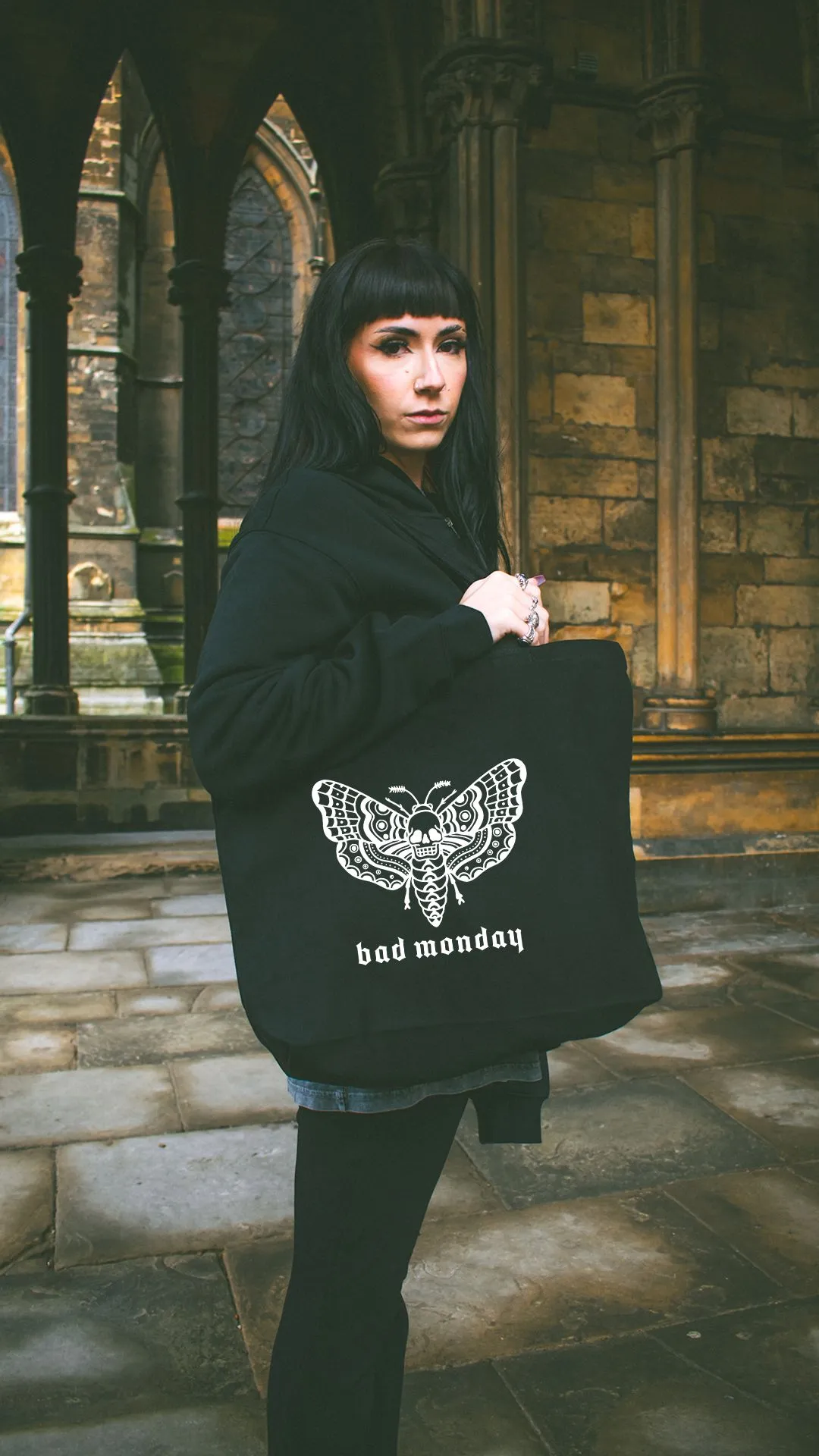 Death Moth Tote Bag