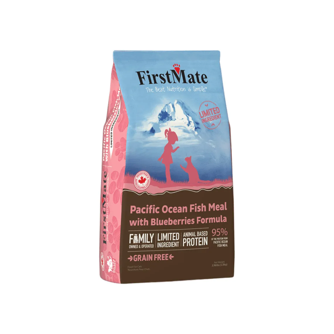 FirstMate Grain-Free Limited Ingredient Feline Diet Dry Cat Food