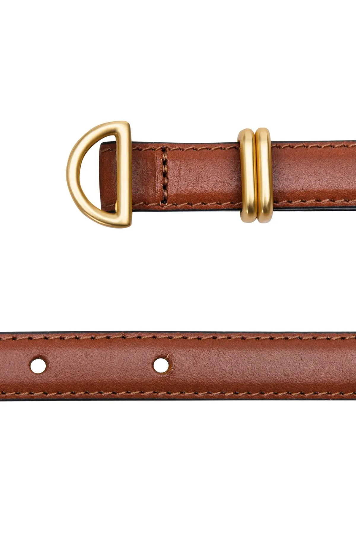 Frame Denim Petit Crescent Belt - Tan