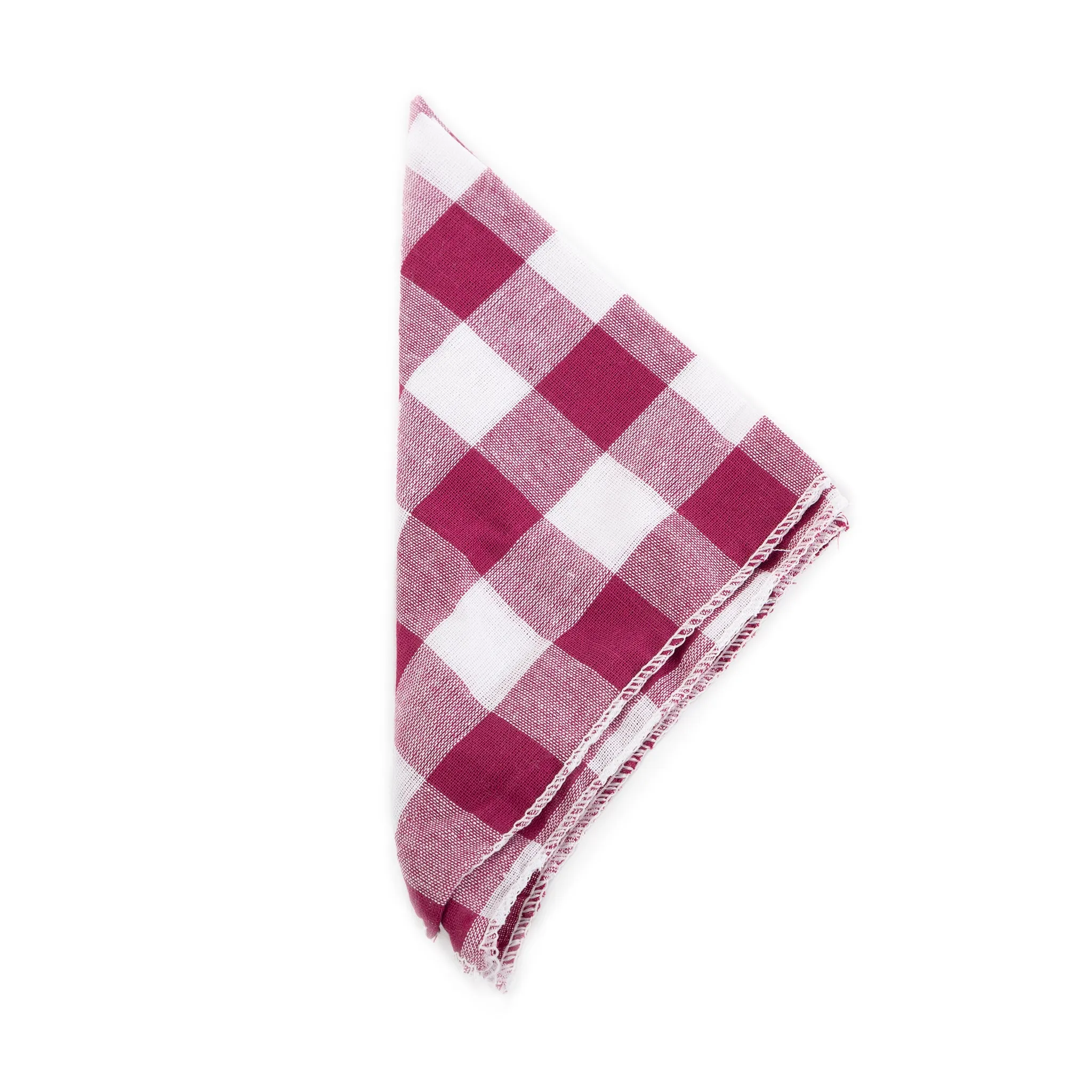 Greenfield Collection Checkered Cotton Napkin