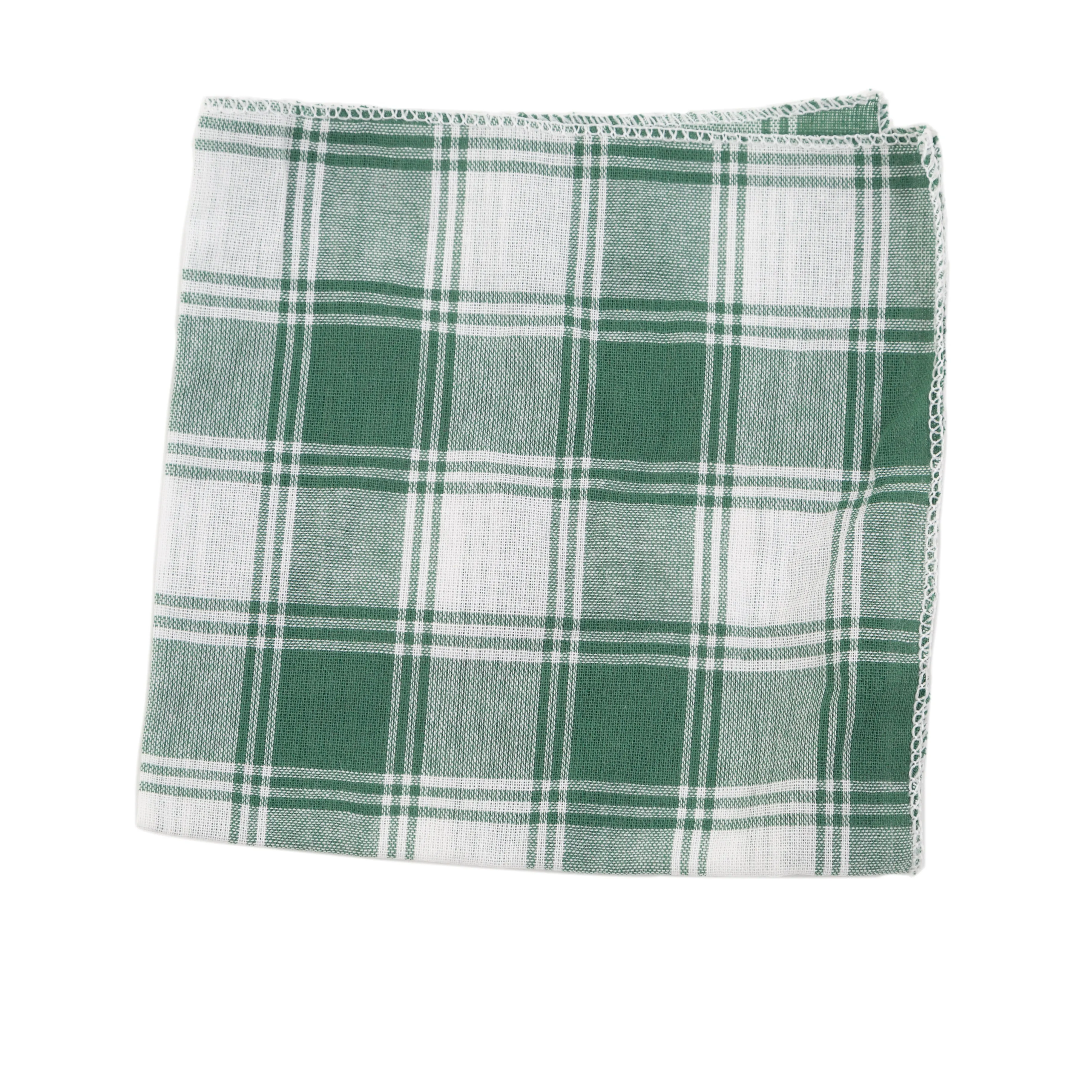 Greenfield Collection Checkered Stripe Cotton Napkin