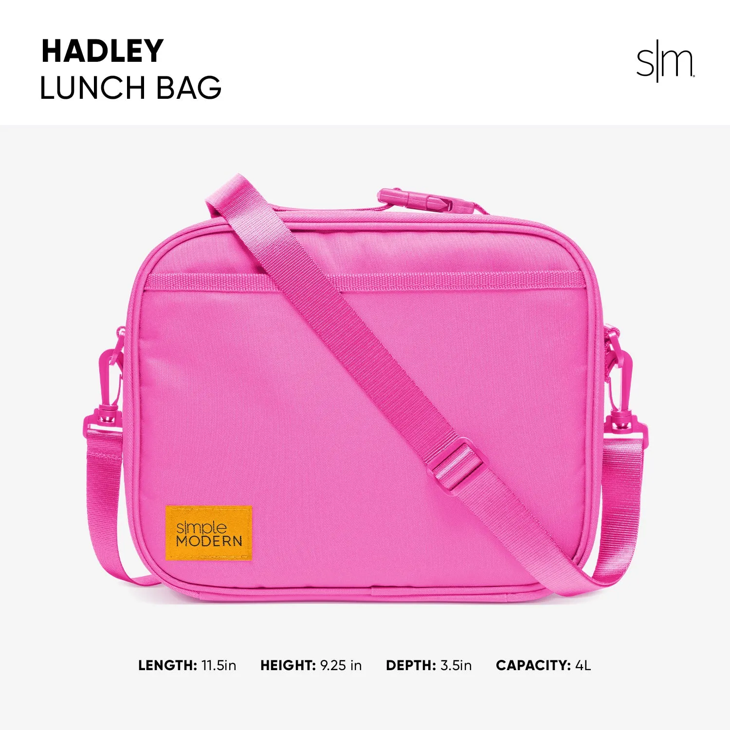 Hadley Lunch Bag with Shoulder Strap