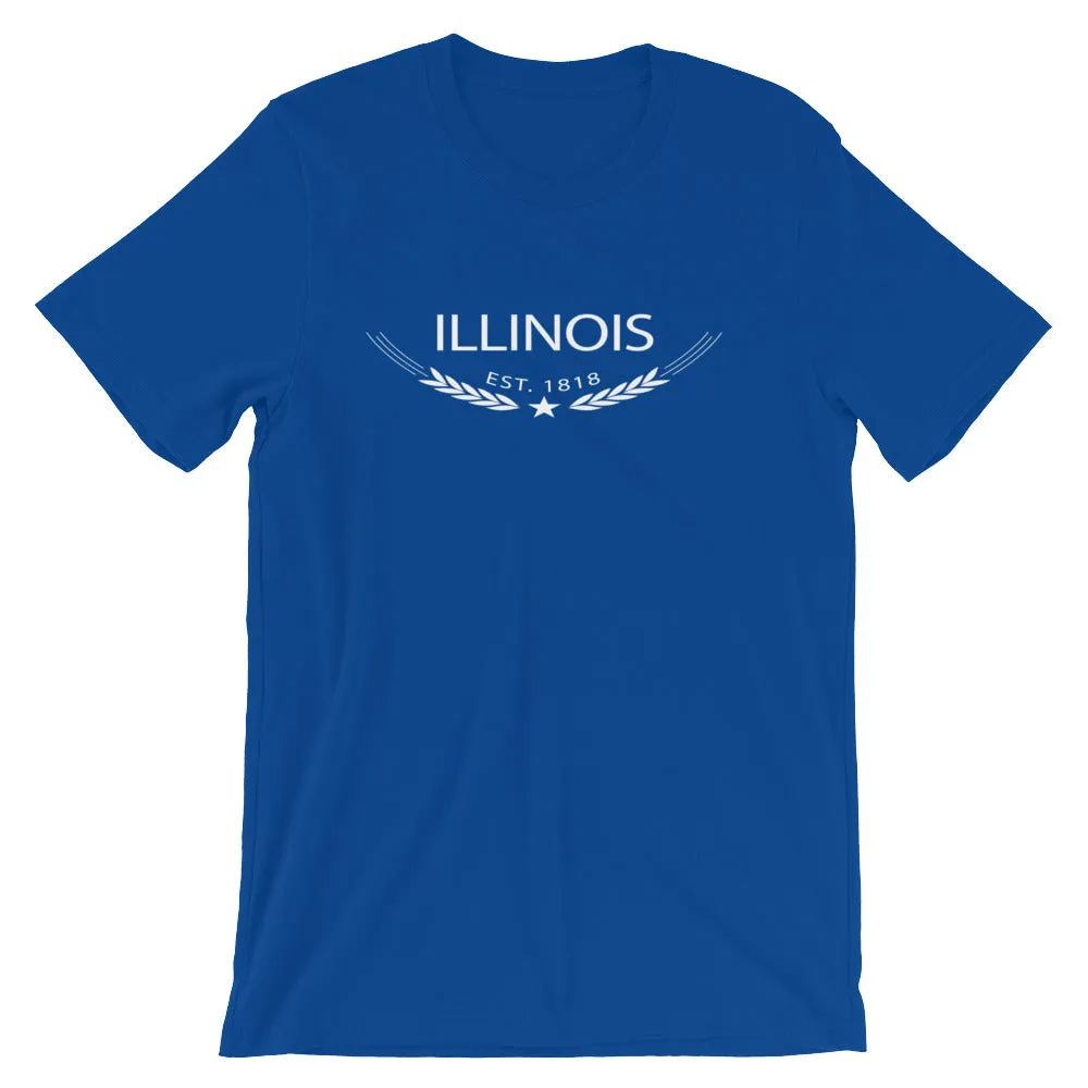 Illinois - Short-Sleeve Unisex T-Shirt - Established