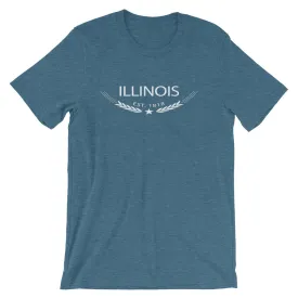 Illinois - Short-Sleeve Unisex T-Shirt - Established