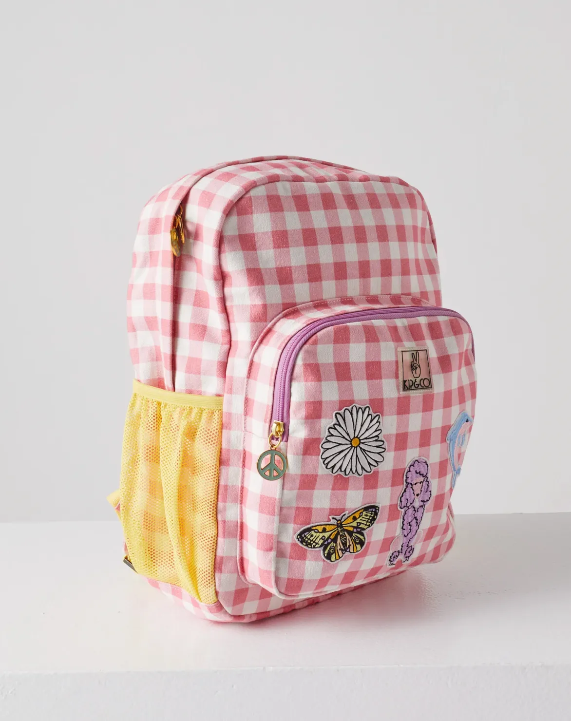 Kip & Co Funtimes Gingham Backpack