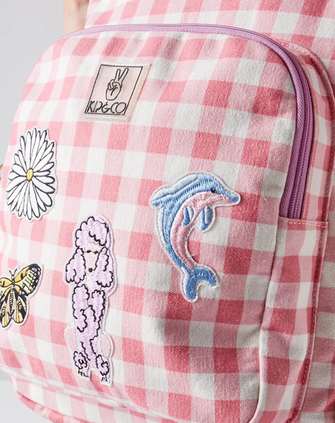 Kip & Co Funtimes Gingham Backpack