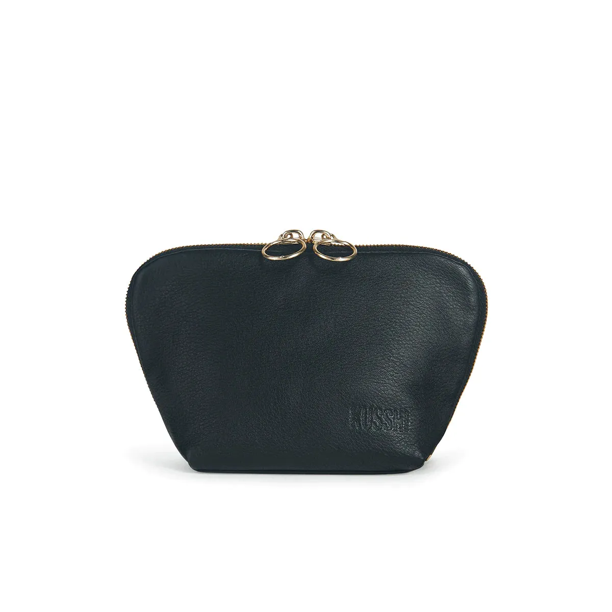 KUSSHI Everyday Leather Makeup Bag