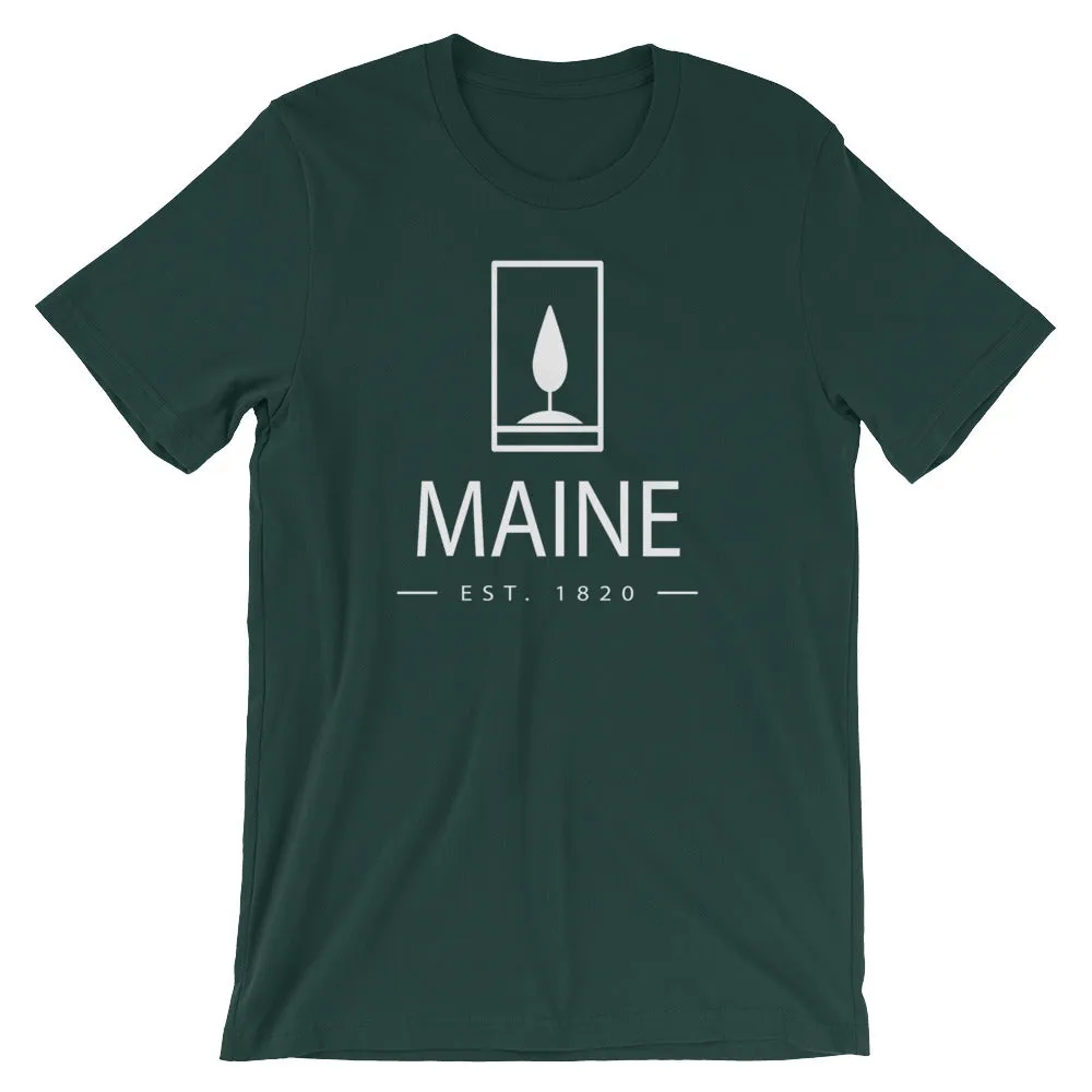 Maine - Short-Sleeve Unisex T-Shirt - Established