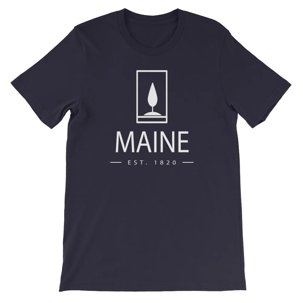 Maine - Short-Sleeve Unisex T-Shirt - Established