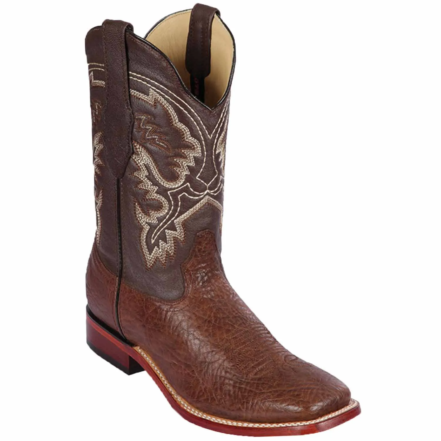 Men's Los Altos Bull Shoulder Wide Square Toe Boots 82231