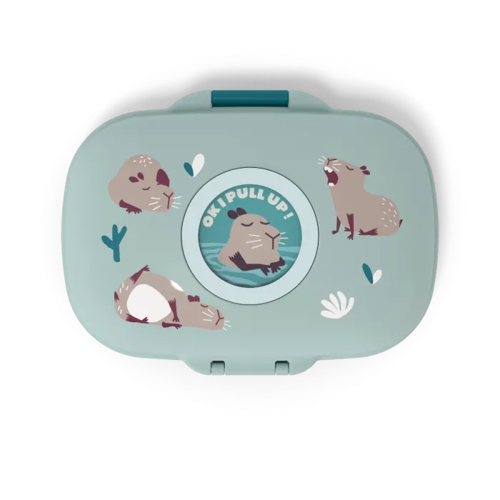 Monbento Gram Graphic Snack Box - Capybara