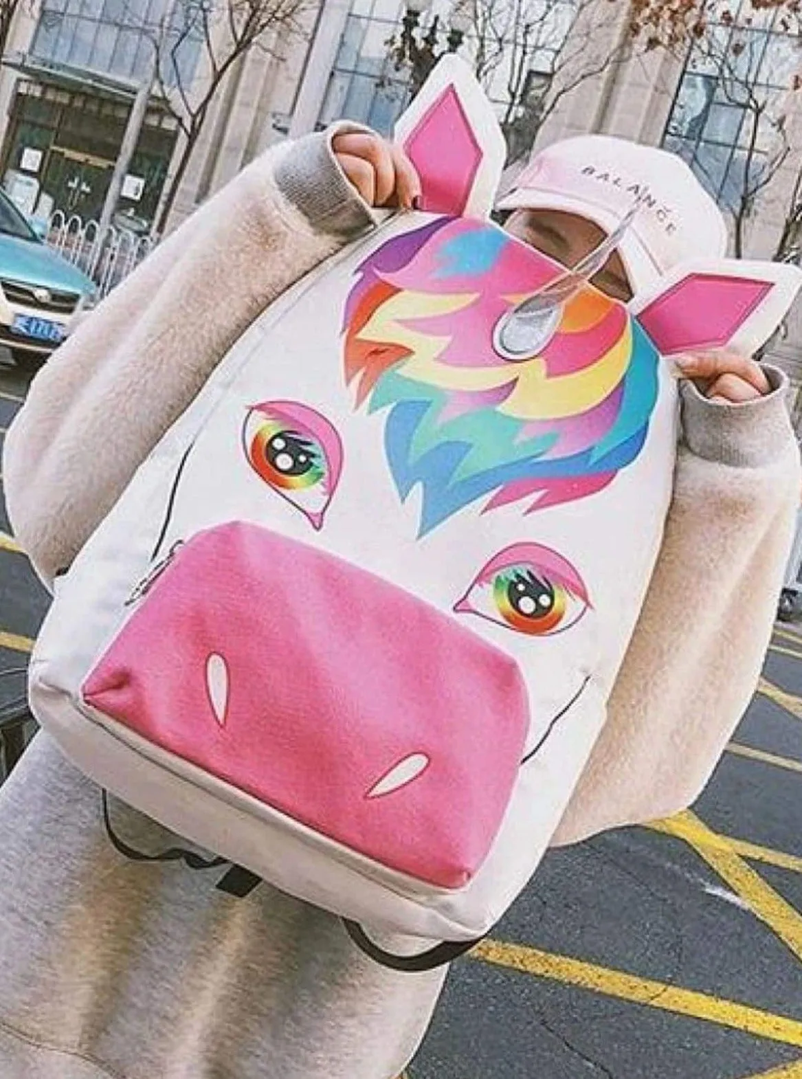 My Lucky Rainbow Unicorn Backpack