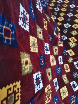 Nalani Red  Picnic Rug