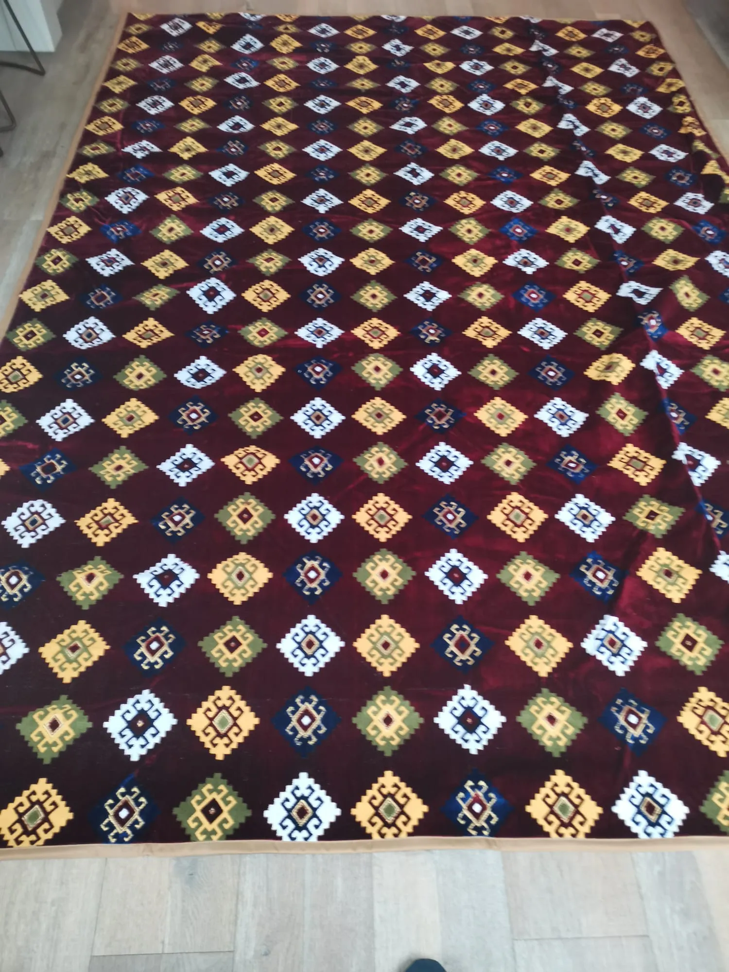 Nalani Red  Picnic Rug