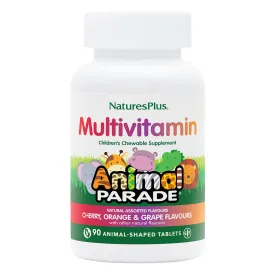 Natures Plus Animal Parade 90 Assorted Chewable Tablets