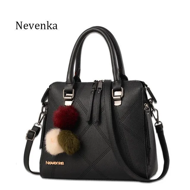 Nevenka Women Bag Network Casual Tote Evening Bags Brand Fashion Handbag Female Pu Leather Handbags Lady Bag Top-Handle Bags Sac