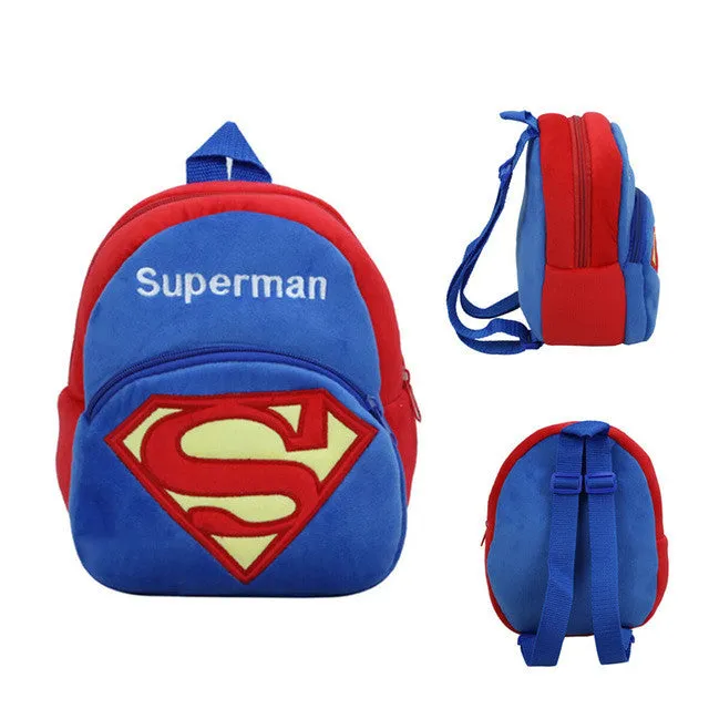 New Plush Backpacks Cute Cartoon Kids Mini Schoolbag Children's Gifts Kindergarten Girl Baby Children School Bags for Girls Boys