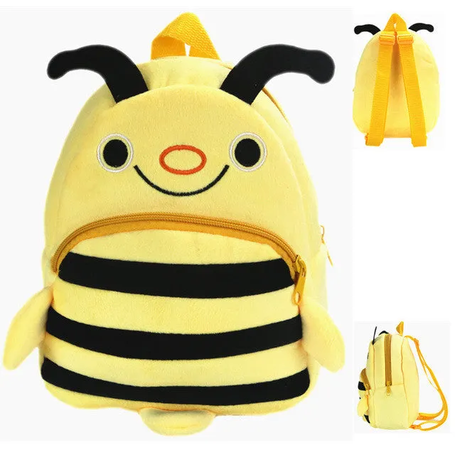 New Plush Backpacks Cute Cartoon Kids Mini Schoolbag Children's Gifts Kindergarten Girl Baby Children School Bags for Girls Boys