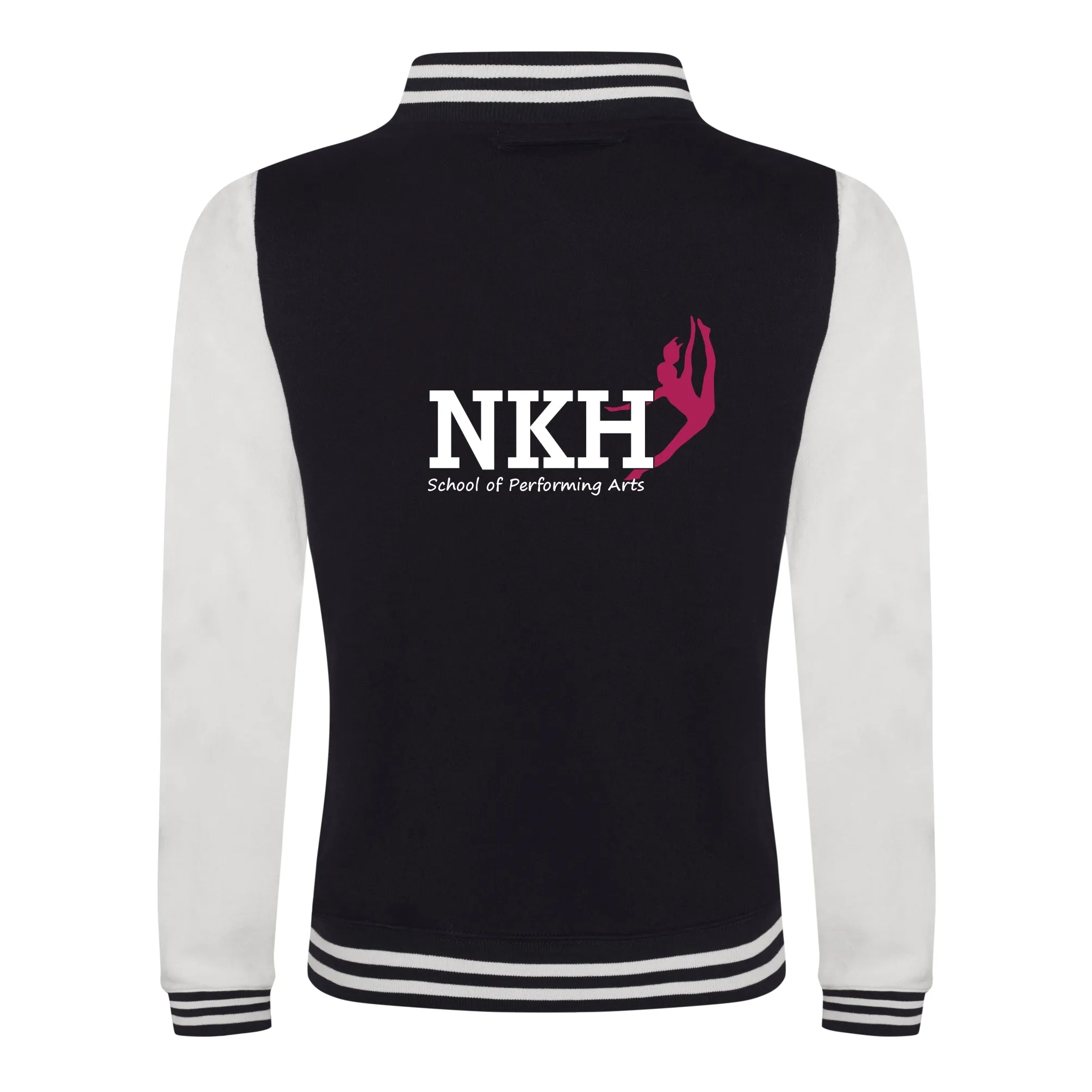 NKH School of Dance Kids Varsity Jacket