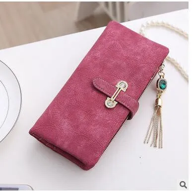 Nubuck Leather Women Wallets Female Fashion Zipper Small Wallet Women Short Coin Purse Holders Retro Wallet and Purses portfolio