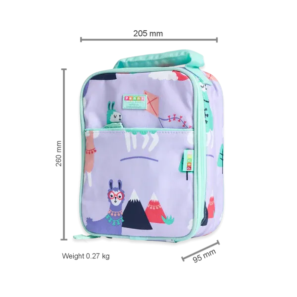 Penny Scallan Large Insulated Lunch Bag - Loopy Llama