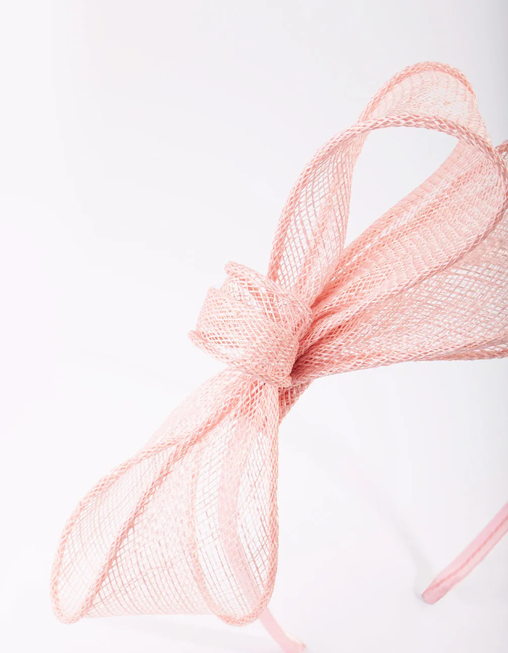 Pink Bow Alice Band