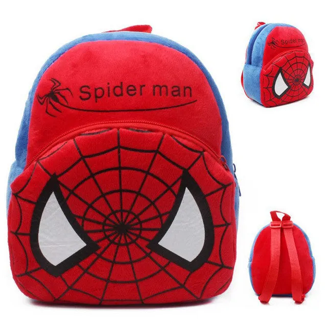 Plush Cartoon Kids School Bags For Children Girl School Backpacks For Kindergarten Baby mochila Infant School Bags Boy Backpacks